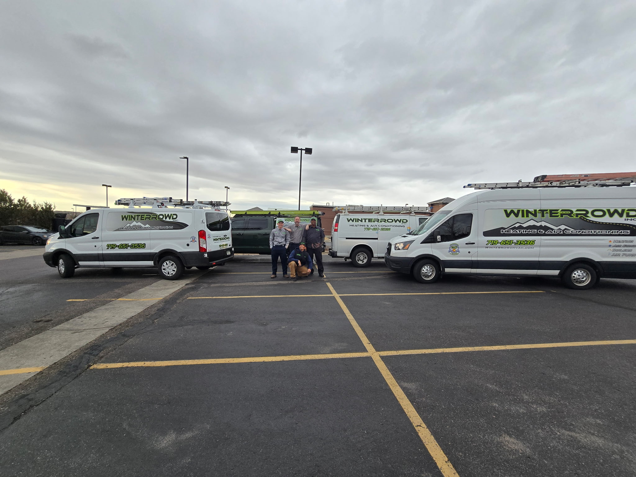 The Winterrowd Heating & Air Conditioning technician team in Colorado Springs
